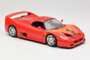 Ferrari F50 Braccio & Gotz M. Schumacher Allkirja Väljaanne Bburago 1:18 MS Metall - pilt 6/8