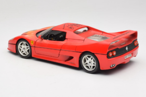 Ferrari F50 Braccio & Gotz M. Schumacher Allkirja Väljaanne Bburago 1:18 MS Metall - pilt 7/8