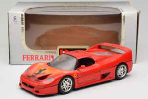 Ferrari F50 Braccio & Gotz M. Schumacher Allkirja Väljaanne Bburago 1:18 MS Metall - pilt 8/8