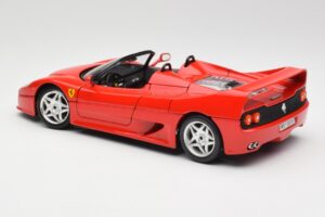 Ferrari F50 Kabriolett Punane Bburago 1:18 3352 Metall - pilt 7/8