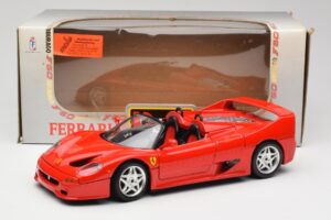 Ferrari F50 Kabriolett Punane Bburago 1:18 3352 Metall - pilt 8/8