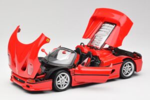 Ferrari F50 Kabriolett Punane Maisto 1:18 50246 Metall - pilt 2/8