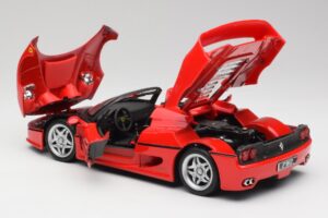 Ferrari F50 Kabriolett Punane Maisto 1:18 50246 Metall - pilt 5/8