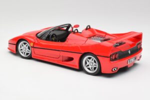 Ferrari F50 Kabriolett Punane Maisto 1:18 50246 Metall - pilt 7/8
