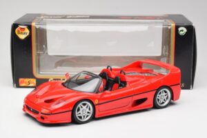 Ferrari F50 Kabriolett Punane Maisto 1:18 50246 Metall - pilt 8/8