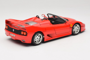 Ferrari F50 Kabriolett Punane Bburago 1:18 3372-P1 Metall - pilt 3/8