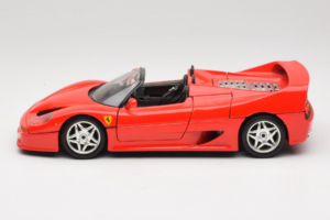 Ferrari F50 Kabriolett Punane Bburago 1:18 3372-P1 Metall - pilt 4/8