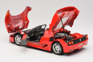 Ferrari F50 Kabriolett Punane Bburago 1:18 3372-P1 Metall - pilt 5/8