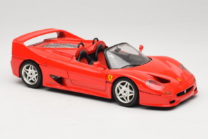 Ferrari F50 Kabriolett Punane Bburago 1:18 3372-P1 Metall - pilt 6/8