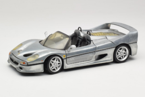Ferrari F50 Kabriolett Chrome Silver Piiratud Väljaanne Hot Wheels 1:18 25741 Metall