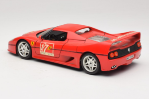 Ferrari F50 Coupe #50 50 Jahre Ferrari Punane Bburago 1:18 3352-P2 Metall - pilt 7/8