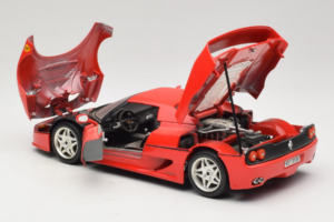 Ferrari F50 Coupe Punane Bburago 1:18 3382 Metall - pilt 5/8
