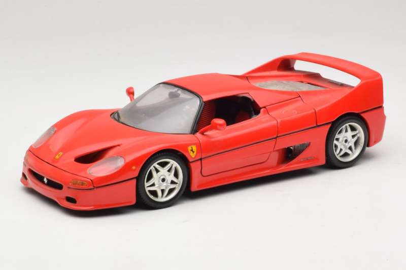 Ferrari F50 Coupe Punane Bburago 1:18 3382 Metall