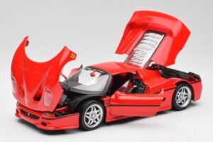 Ferrari F50 Punane Maisto 1:18 50262 Metall - pilt 2/8