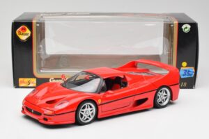 Ferrari F50 Punane Maisto 1:18 50262 Metall - pilt 8/8