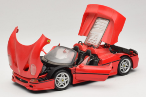 Ferrari F50 Spider Punane Shell Maisto 1:18 3076-M1 Metall - pilt 2/8