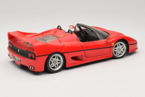 Ferrari F50 Spider Punane Shell Maisto 1:18 3076-M1 Metall - pilt 3/8