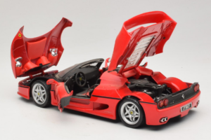 Ferrari F50 Spider Punane Shell Maisto 1:18 3076-M1 Metall - pilt 5/8