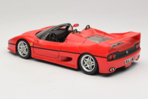 Ferrari F50 Spider Punane Shell Maisto 1:18 3076-M1 Metall - pilt 7/8