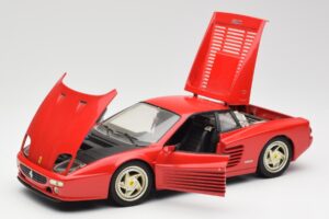 Ferrari F512 M Punane Hot Wheels 1:18 29758 Metall - pilt 2/8