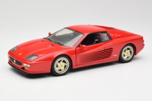 Ferrari F512 M Punane Hot Wheels 1:18 29758 Metall