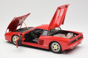 Ferrari F512 M Punane Hot Wheels 1:18 29758 Metall - pilt 5/8