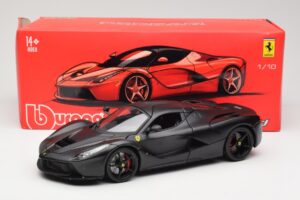 Ferrari LaFerrari F150 Matte Black Bburago 1:18 18-16901BK Metall - pilt 8/8