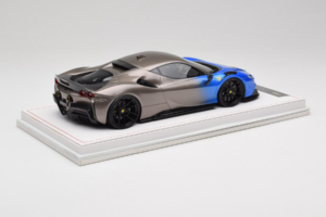 Ferrari SF90 Novitec Blue Grey Metallic IVY Merit 1:18 REMC029 Vaik - pilt 3/7