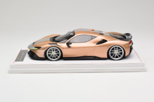 Ferrari SF90 Novitec Kuldne Hõbedane Triip IVY 1:18 REMC028 Vaik