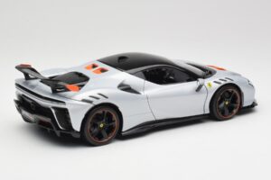 Ferrari SF90 XX Stradale Arctic White Bburago 1:18 18-16020W Metall - pilt 3/8