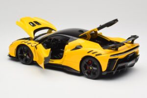 Ferrari SF90 XX Stradale Giallo Modena Bburago 1:18 18-16020Y Metall - pilt 5/8