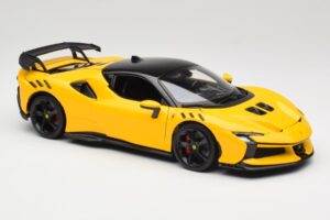 Ferrari SF90 XX Stradale Giallo Modena Bburago 1:18 18-16020Y Metall - pilt 6/8