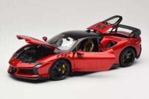 Ferrari SF90 XX Stradale Magma Red Bburago 1:18 18-16020R Metall - pilt 2/8