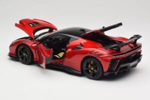 Ferrari SF90 XX Stradale Magma Red Bburago 1:18 18-16020R Metall - pilt 5/8