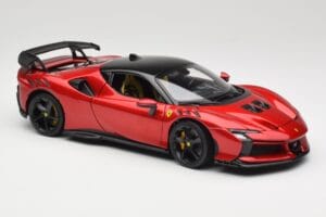 Ferrari SF90 XX Stradale Magma Red Bburago 1:18 18-16020R Metall - pilt 6/8