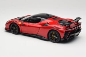 Ferrari SF90 XX Stradale Magma Red Bburago 1:18 18-16020R Metall - pilt 7/8