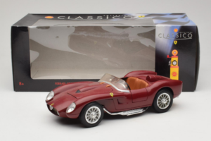 Ferrari Testa Rossa Tumepunane Shell Shell 1:18 40026 Metall - pilt 8/8