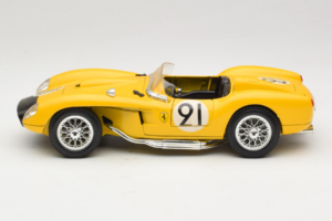 Ferrari 250 Testa Rossa #91 Kollane Piiratud Väljaanne Bburago 1:18 3007-Y1 Metall - pilt 4/8