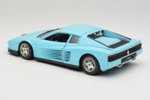 Ferrari Testarossa Borsenmodell 1997 Piiratud Väljaanne Sinine Bburago 1:18 B002 Metall - pilt 7/8