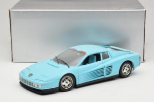 Ferrari Testarossa Borsenmodell 1997 Piiratud Väljaanne Sinine Bburago 1:18 B002 Metall - pilt 8/8