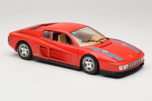 Ferrari Testarossa PPG Auto Refinish Punane Bburago 1:18 3039-P3 Metall - pilt 6/8