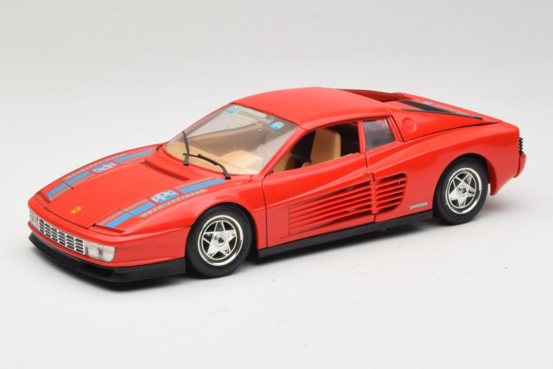 Ferrari Testarossa PPG Auto Refinish Punane Bburago 1:18 3039-P3 Metall