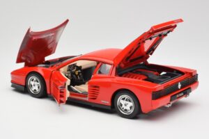 Ferrari Testarossa Punane Bburago 1:18 3019 Metall - pilt 5/8