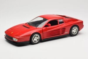Ferrari Testarossa Punane Hot Wheels 1:18 23918 Metall
