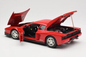 Ferrari Testarossa Punane Hot Wheels 1:18 23918 Metall - pilt 5/8