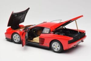 Ferrari Testarossa Punane Kyosho 1:18 08422R Metall - pilt 5/8