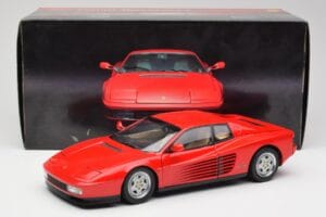 Ferrari Testarossa Punane Kyosho 1:18 08422R Metall - pilt 8/8