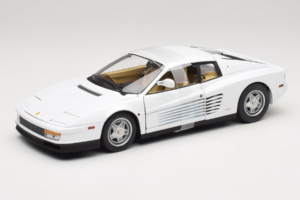 Ferrari Testarossa Valge Miami Vice Hot Wheels 1:18 P9904 Metall