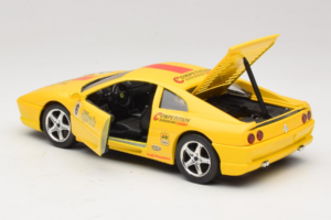 Ferrari F355 Berlinetta Racing Kollane Solido 1:18 9009-Y1 Metall - pilt 5/8