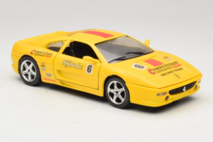 Ferrari F355 Berlinetta Racing Kollane Solido 1:18 9009-Y1 Metall - pilt 6/8